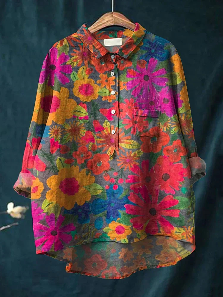 Vibrant Floral Shirt