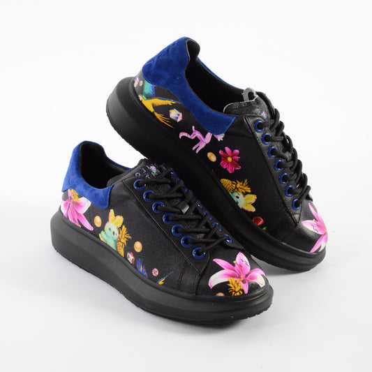 Hollie Watman Garden of Eden Print Fashion Sneakers