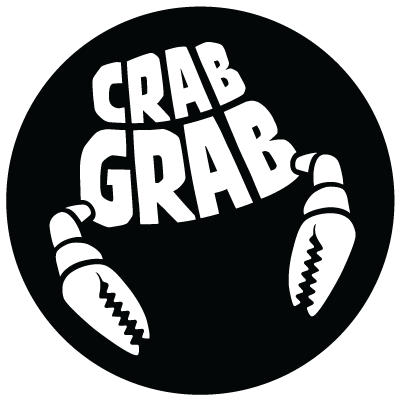 Crab Grab Mini Hearts - Black