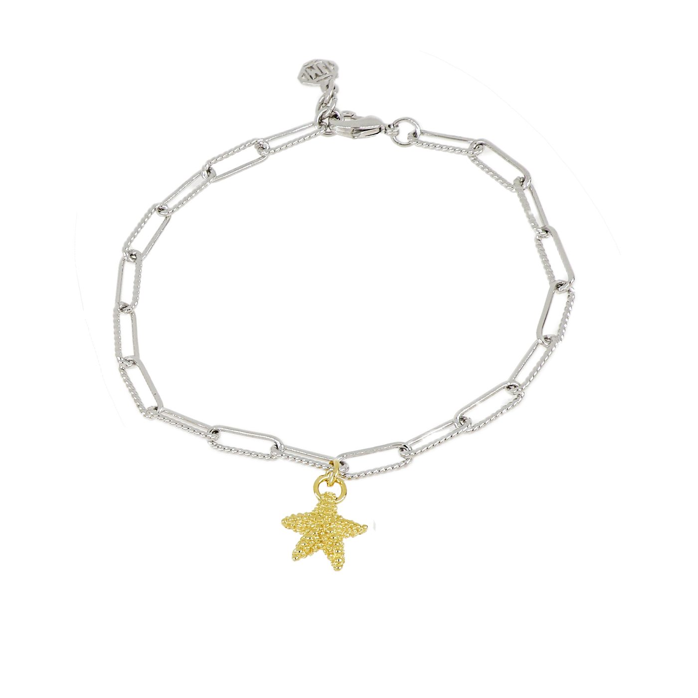 Diamante Charm Bracelet Starfish