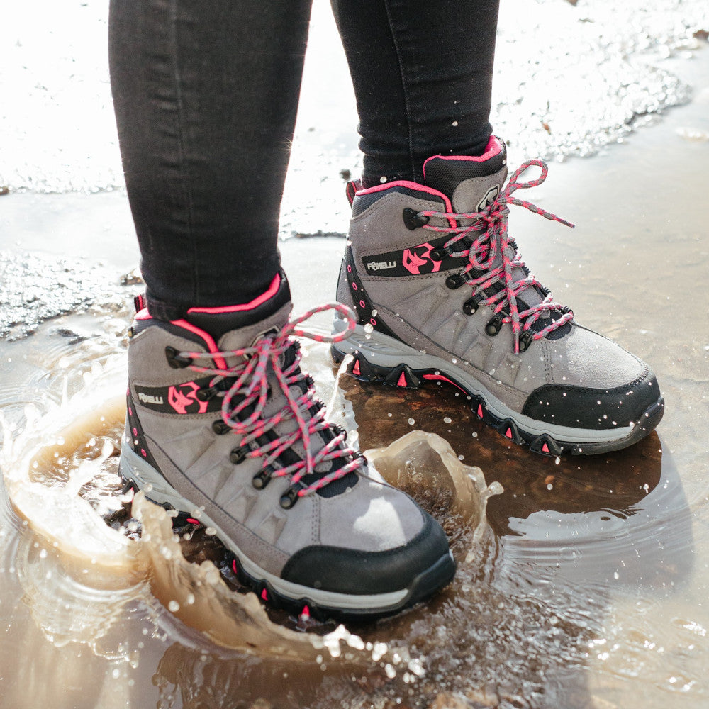 Foxelli Hiking Boots For Women 