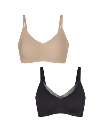 Baby I'm yours” is definitely how I felt after wearing the Crossover Bra by  Honeylove. The support is incredible considering there
