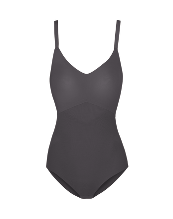 Cami Bodysuit shown in Graphite