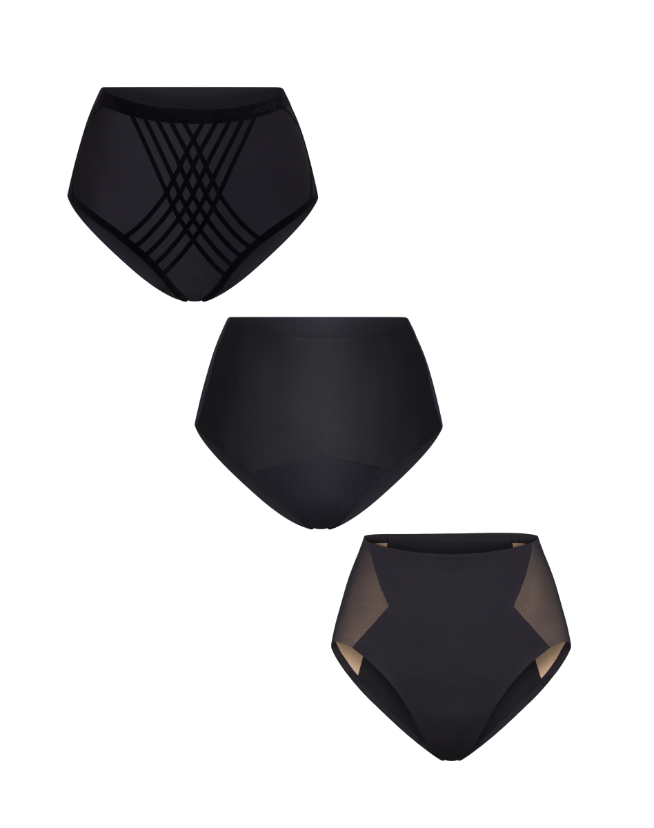 Briefs Triumph Medium Shaping Series Highwaist Panty Color black Size 36 (S)