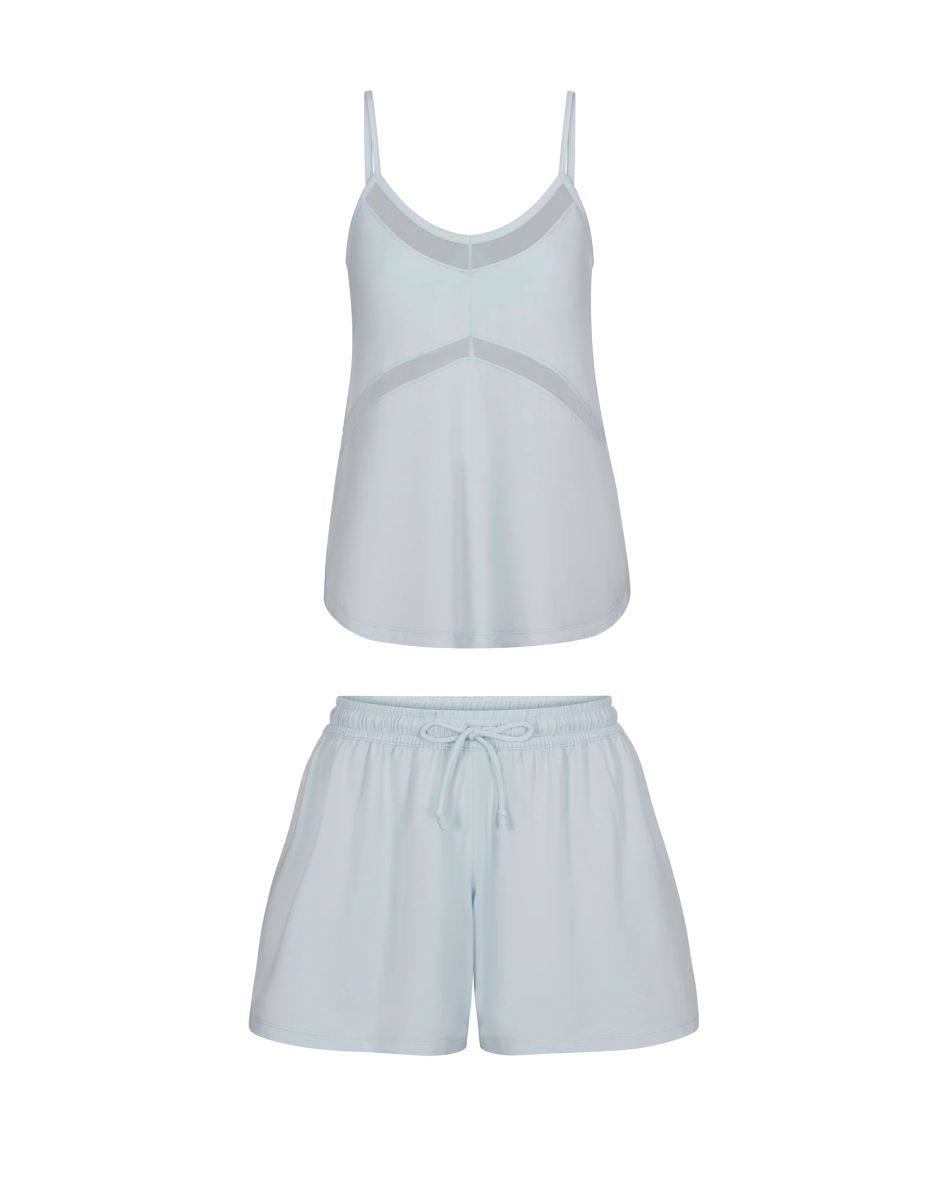 BlissWear Cami+Short Bundle in Glacier