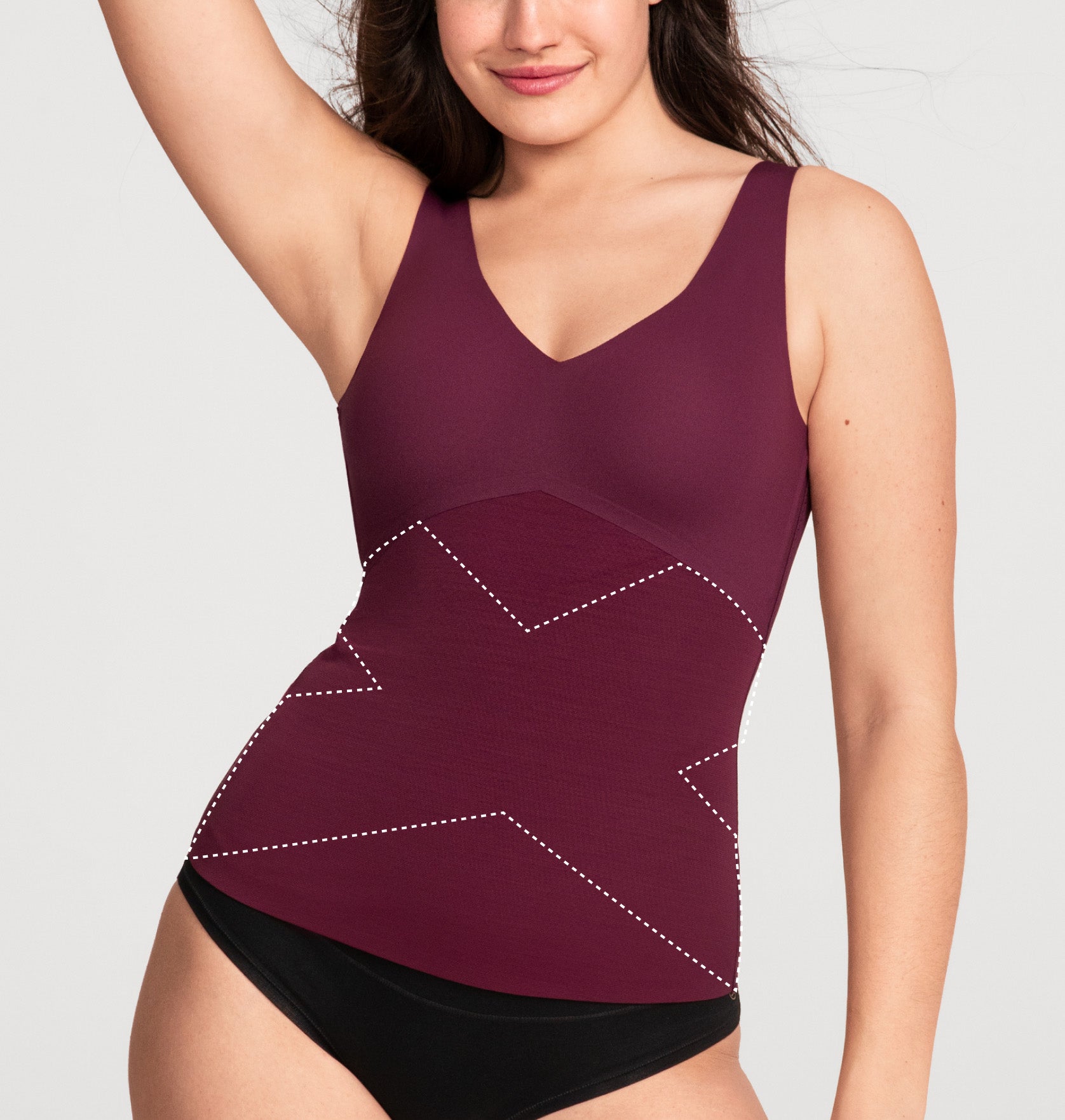 Honeylove, Intimates & Sleepwear, Honeylove Liftwear Tank Top Slimming  Shapewear In Spicy Red