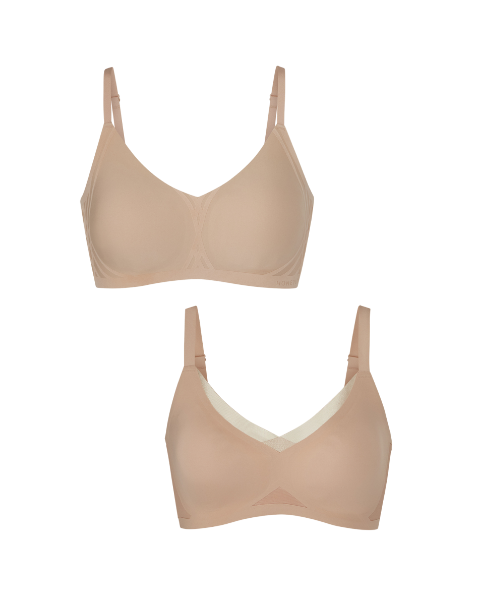 Silhouette Bra + Crossover Bra Bundle