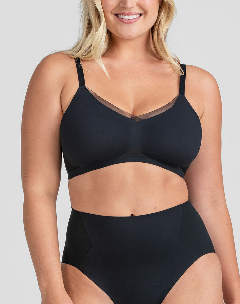 Honeylove Crossover Bra Black Liftwear - $60 (13% Off Retail) New