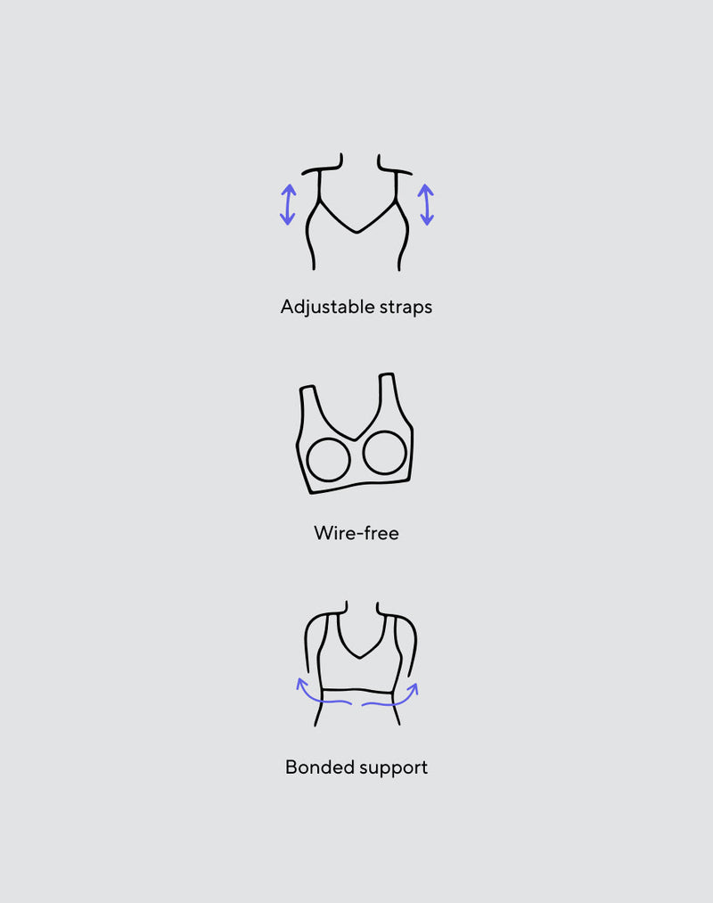 Honeylove Crossover Wire-Free Bra & Reviews