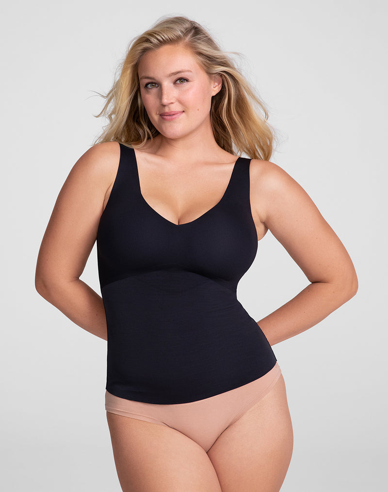 Honeylove, Intimates & Sleepwear, Honeylove Liftwear Tank Shapewear Top  Underwire Free Vamp Black X