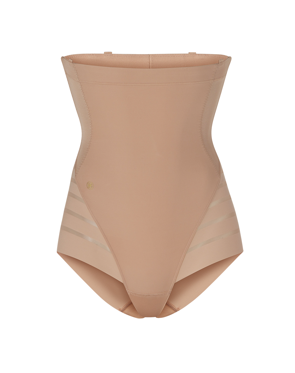 Honeylove Queen Brief Pull On Stretch Shapewear. COLOR:ASTRAL Size
