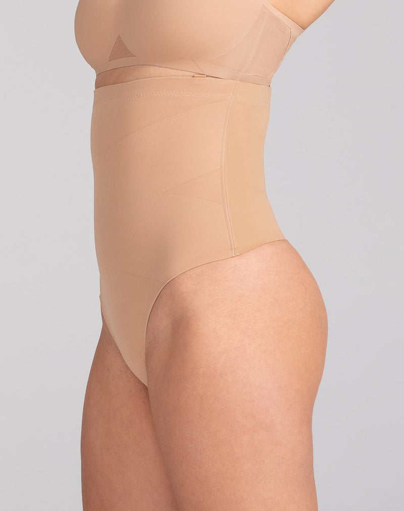 Honeylove Super Power Short HLSW03-Sand Size S Shapewear With straps