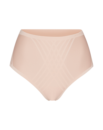 Silhouette Thong shown in Rose Tan