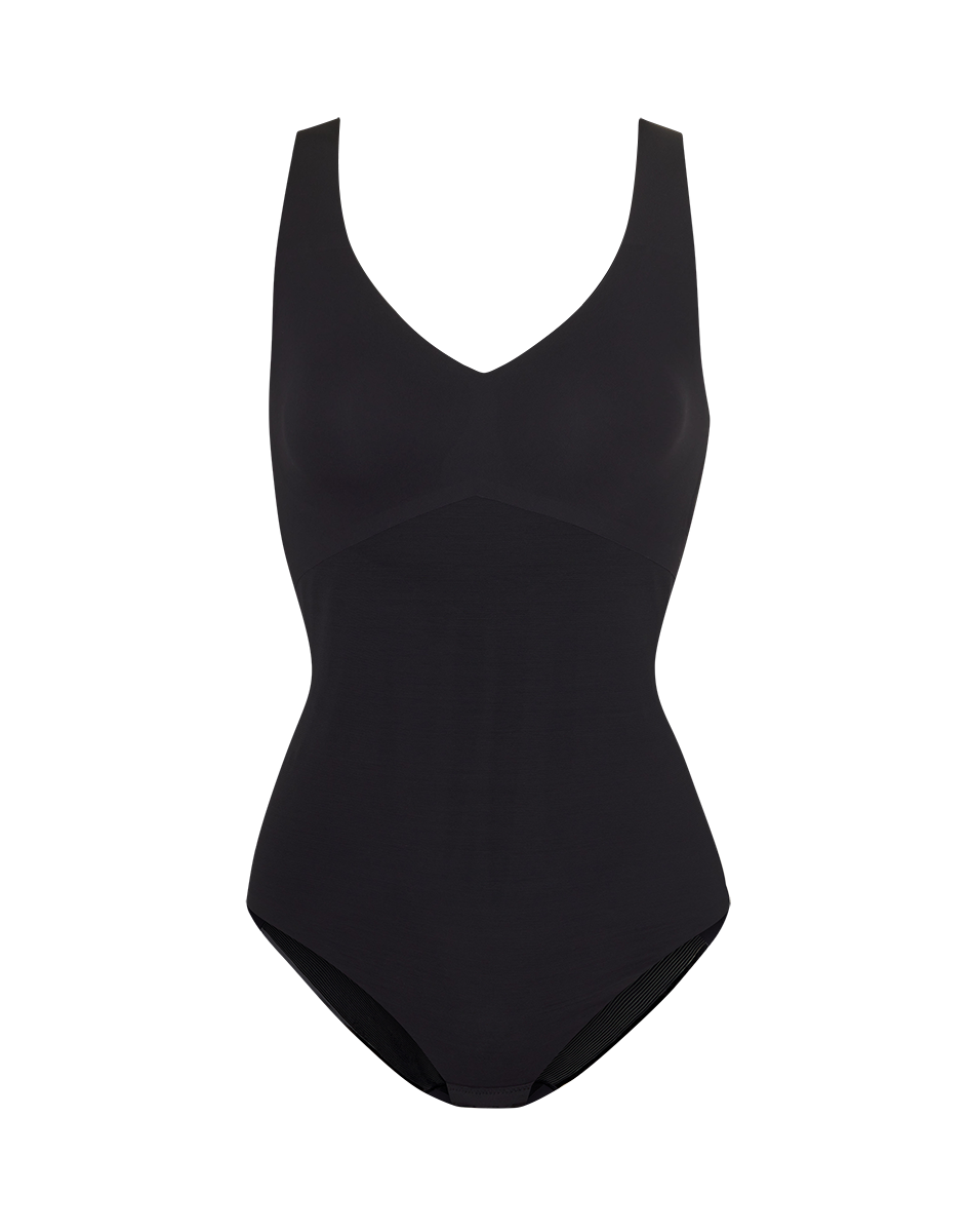 Honeylove Tank Bodysuit In Vamp