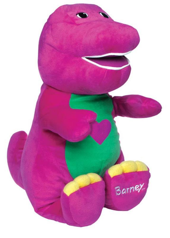 Barney I Love You Soft Toy 25cm