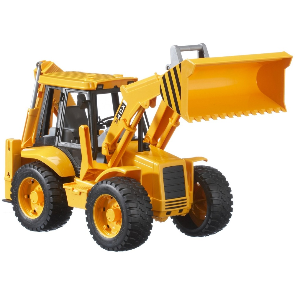 jcb excavator trailer and helmet ride on