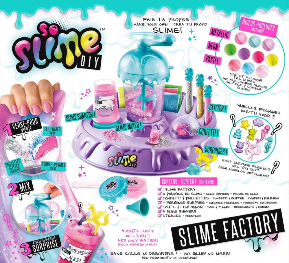 So Slime Diy Slime Factory For Girls
