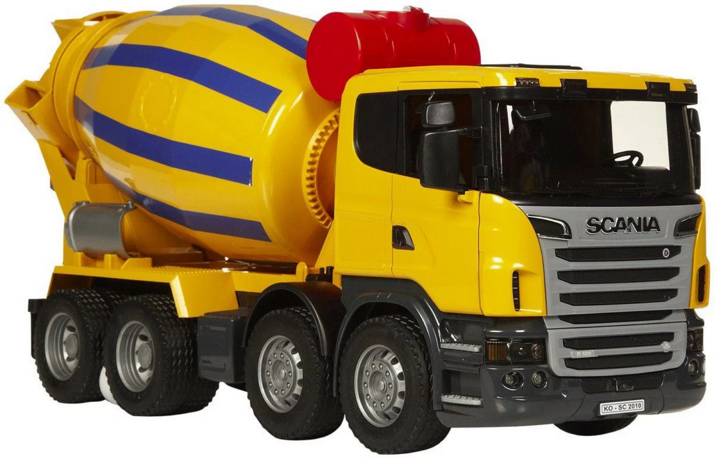 toy concrete mixer truck
