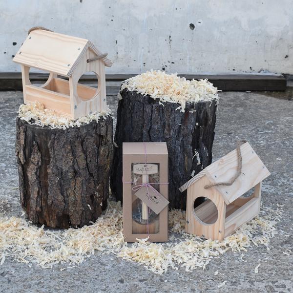 Stumped Diy Wooden Bird Feeder Kit