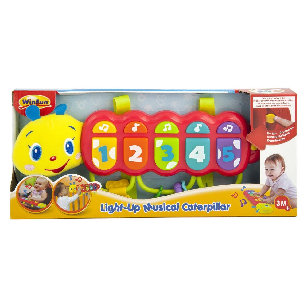 musical caterpillar baby toy