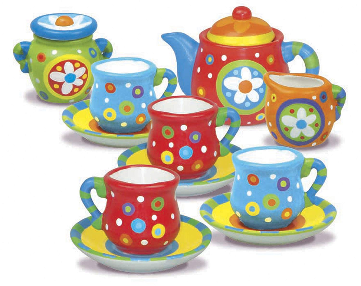 4m paint your own mini tea set