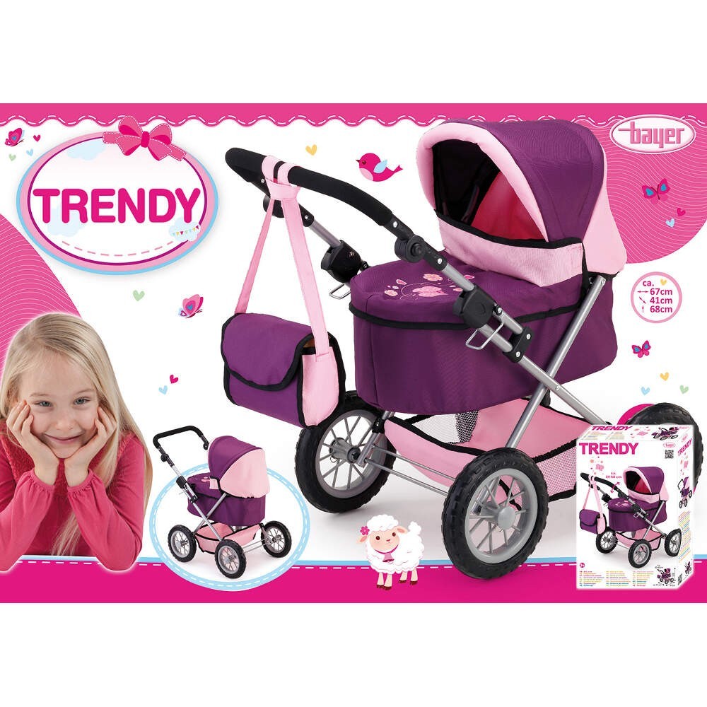 bayer trendy dolls pram