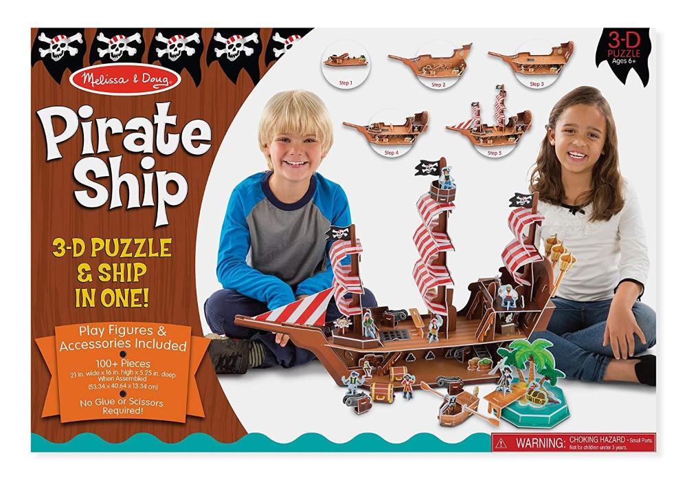 melissa and doug pirate ship