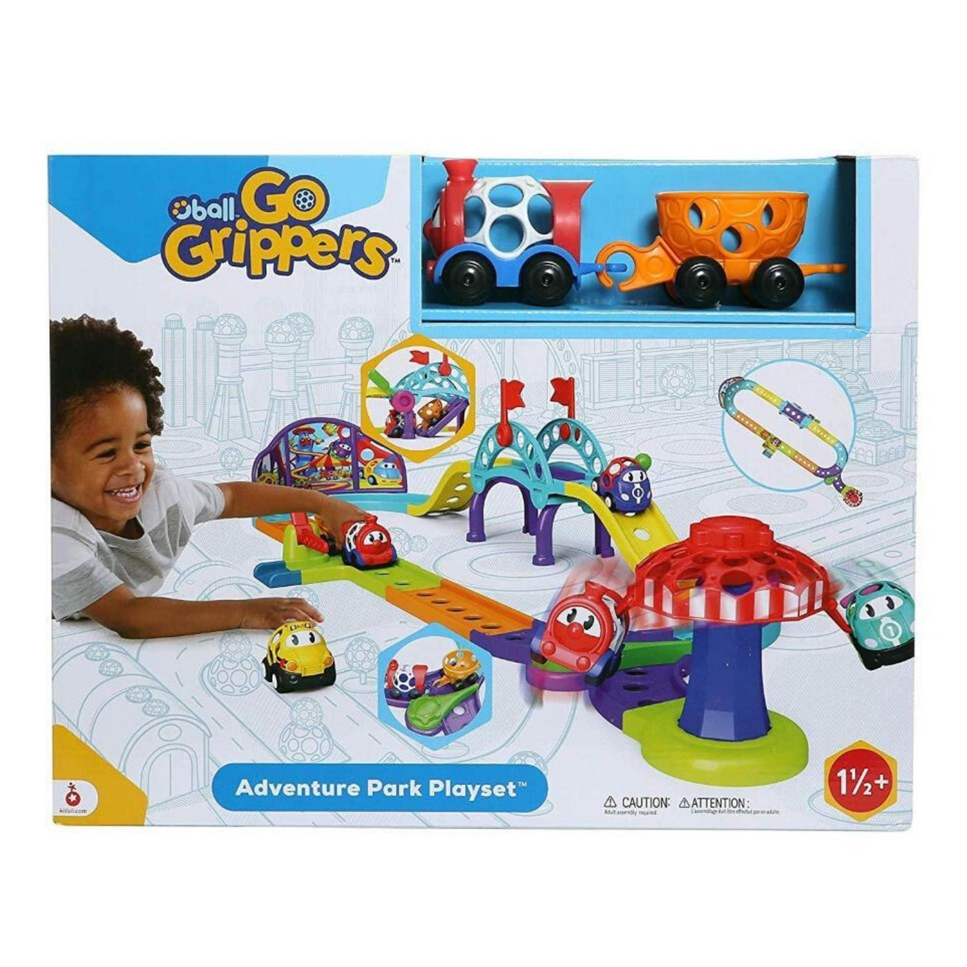 oball go grippers train playset