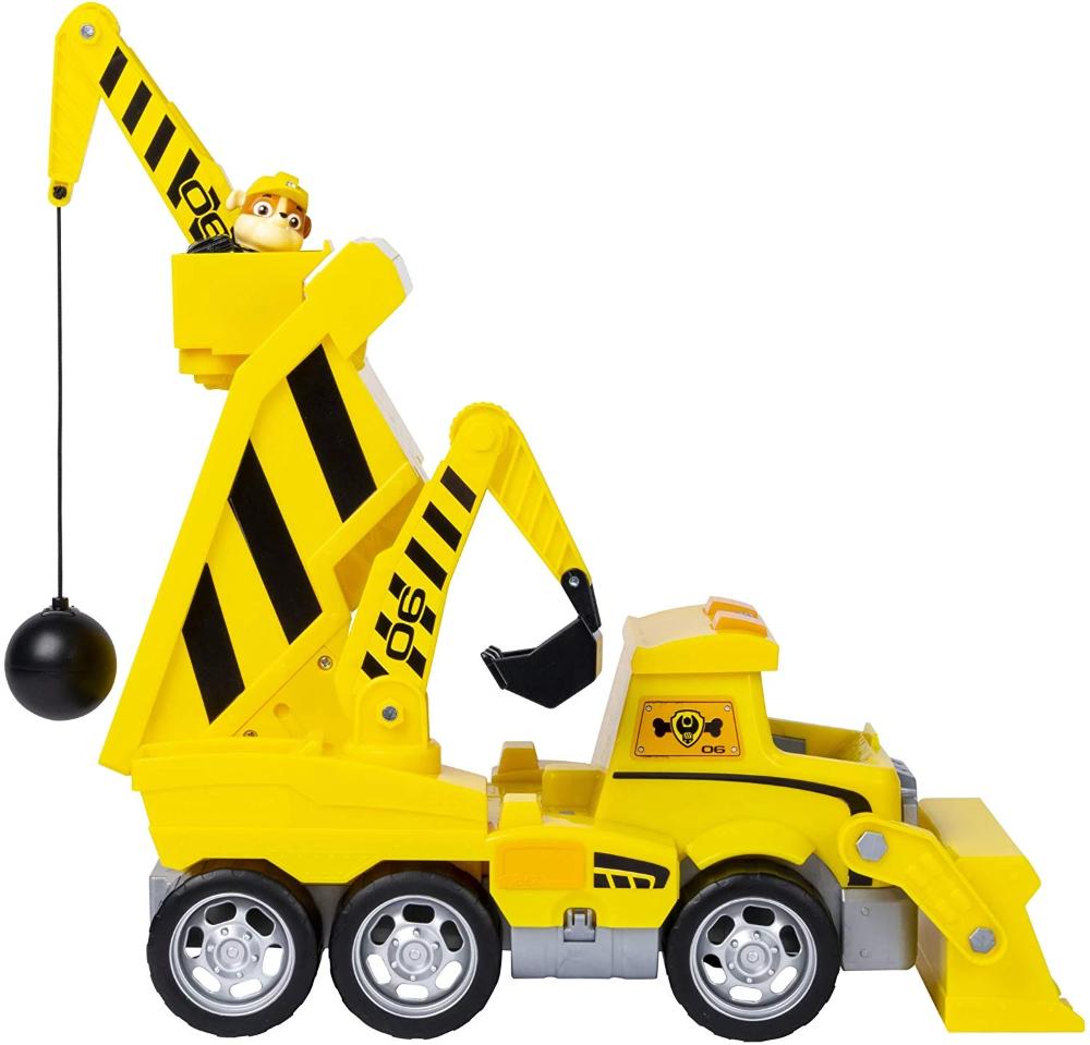 paw patrol rubble construction truck