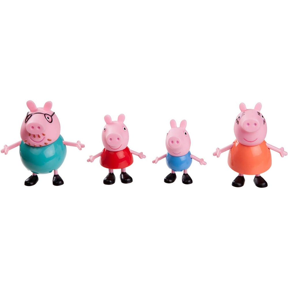 Peppa Pig 4 Pack Figures Peppa Pig Family