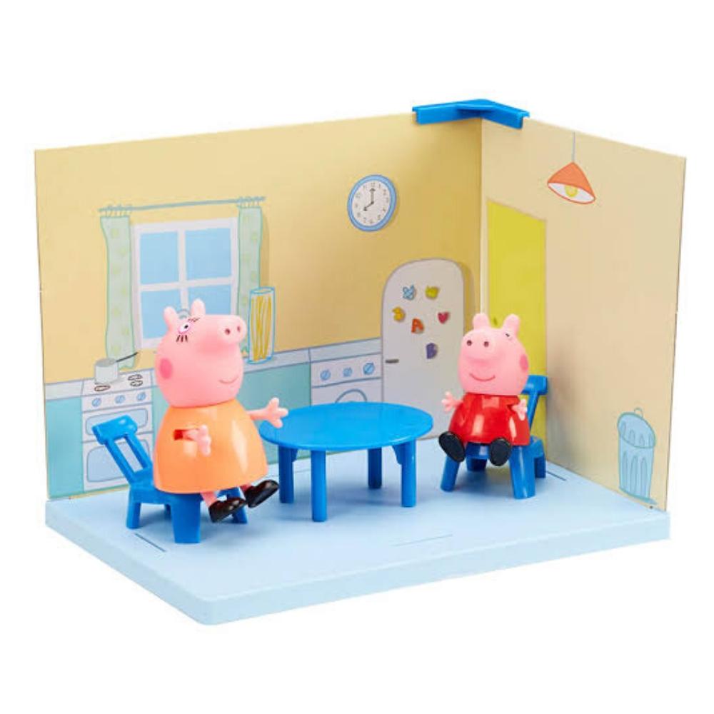 Peppa Pig Scene Backdrop Kitchen