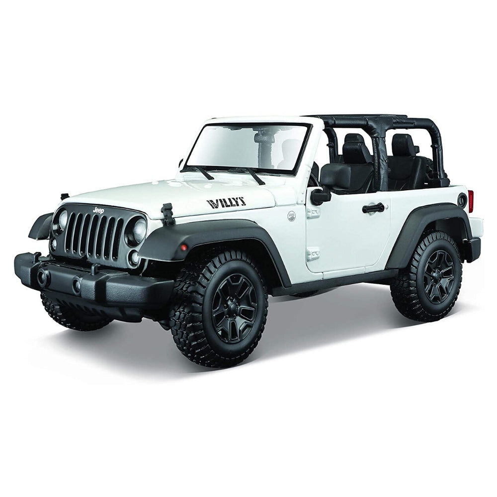 maisto jeep wrangler rubicon 1 18