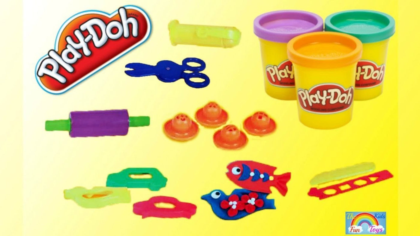 play doh and cutters set