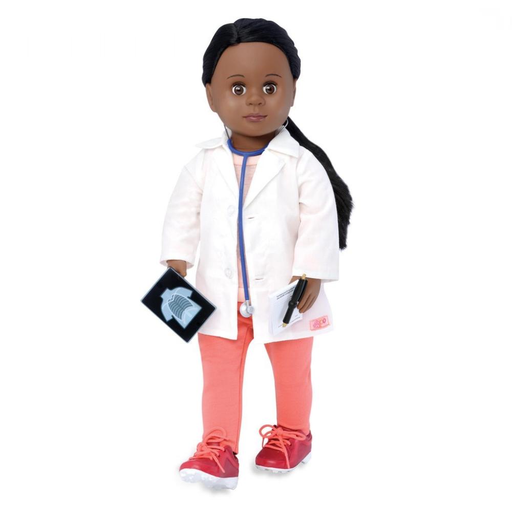 Our Generation Speciality Doll Family Doctor Meagann 18 Inch Dark Brow