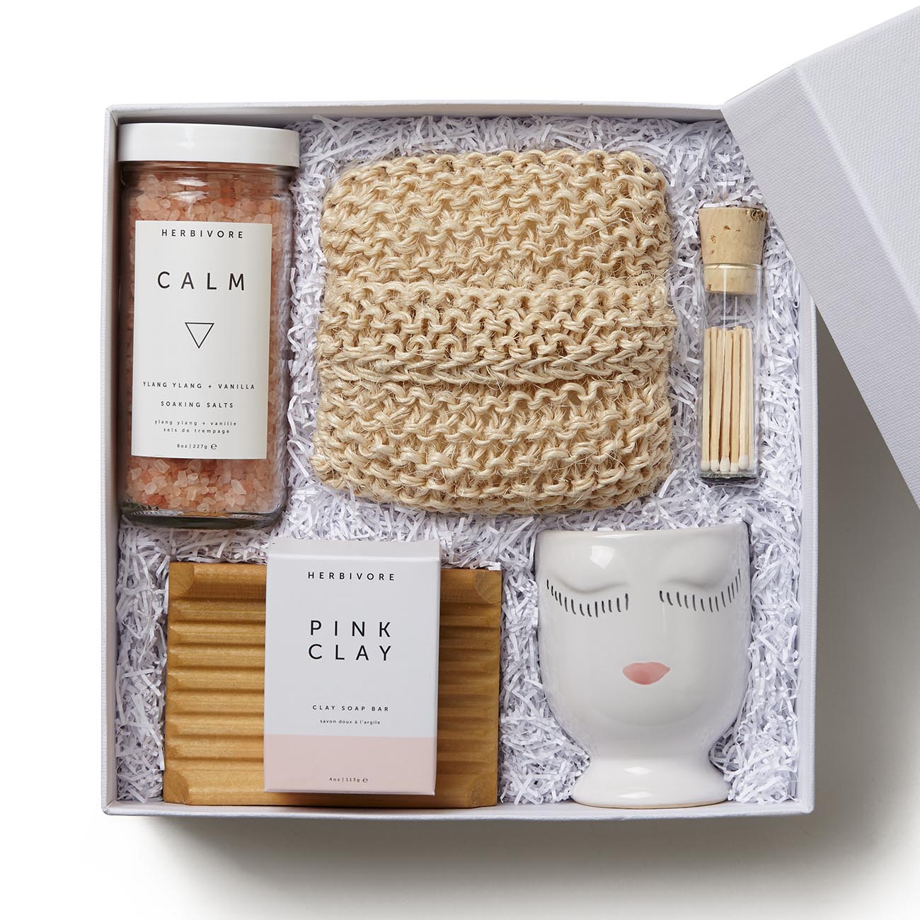 Relaxing Spa Gift Set The Herbivore Calm Experience By Knack Knack