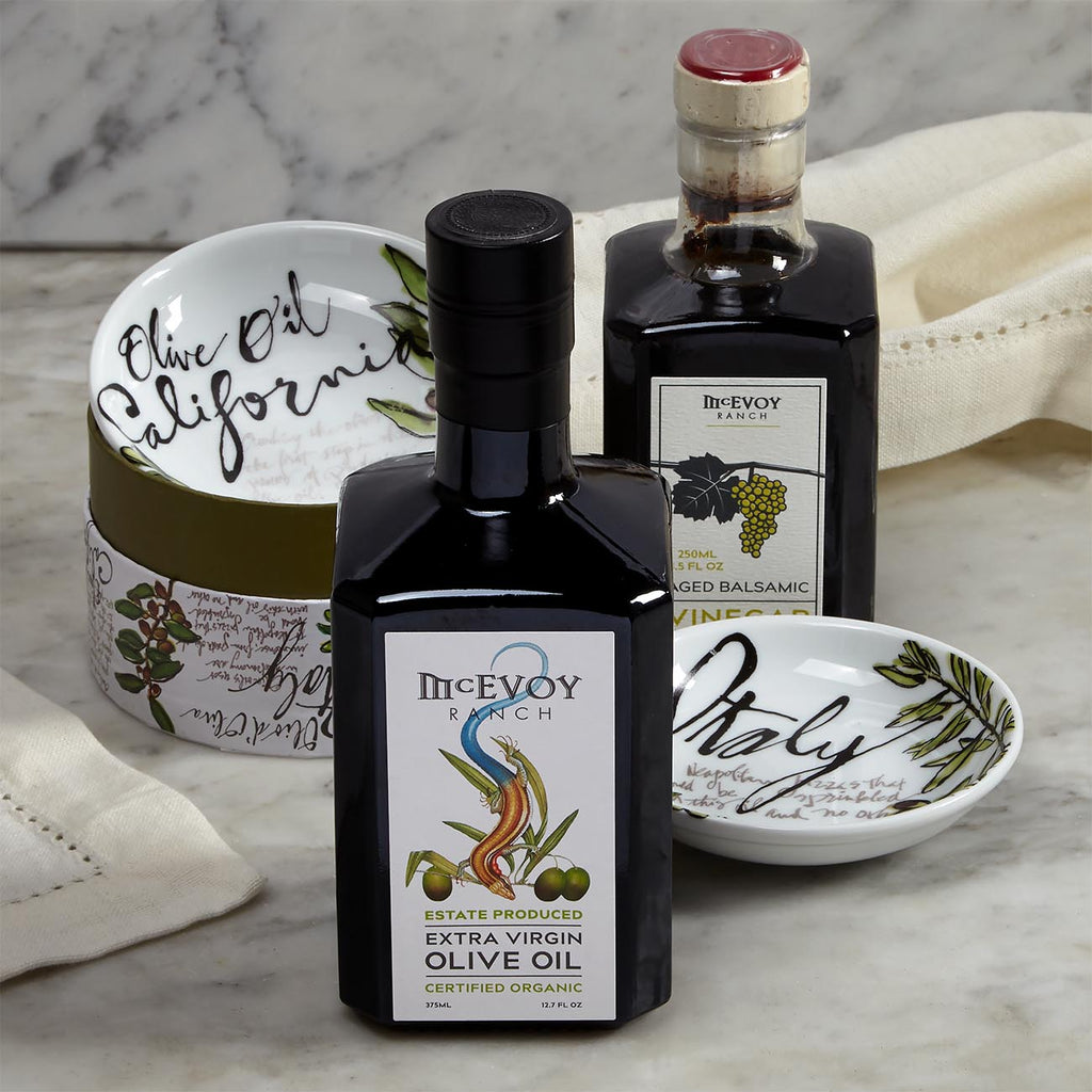 Oil & Vinegar Gift Set Gourmet Olive Oil and Balsamic