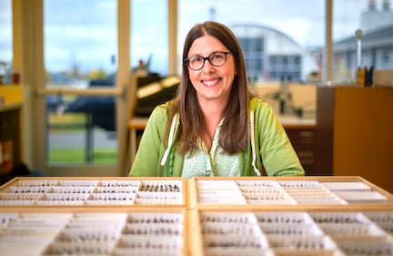 casey delphia bee researcher montana state university, bee species in montana, montana living