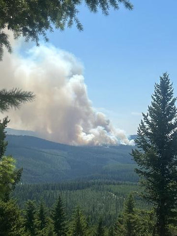 east fork fire, wildfire near olney montana, montana living evacuations