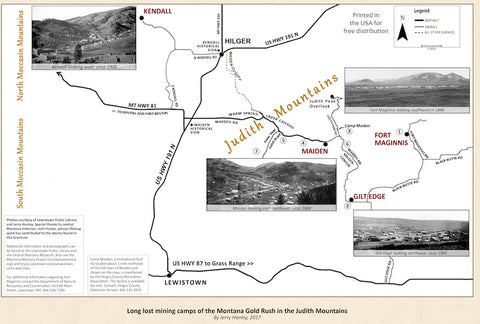 montana ghost towns, lewistown montana, maiden, gilt edge, montana living magazine