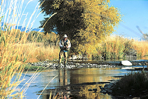 angler's retreat, bud lilly, baker springs ranch fly fishing development bozeman montana, montana living magazine, mike england