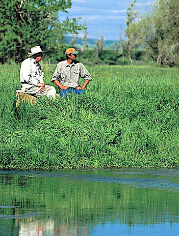 bud lilly, baker springs ranch fly fishing development bozeman montana, montana living magazine, mike england