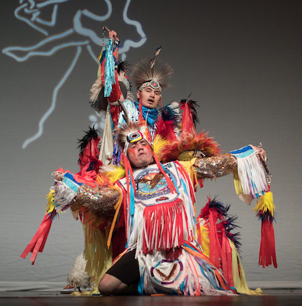 NATIVE AMERICANS FROM THE SALISH KOOTENAI AND BLACKFEET NATIONS, ballet beyond borders, rocky mountain international ballet, missoula montana january 2019, montana living