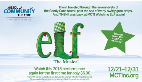 missoula community theatre, elf the musical, montana living