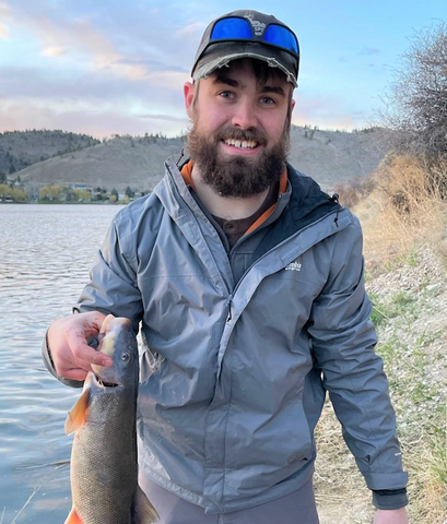 Jonathan Miller used a jig to land his 4.78-pound, 22¼-inch fish on May 10 from Hauser Reservoir near Helena, montana living, living in montana