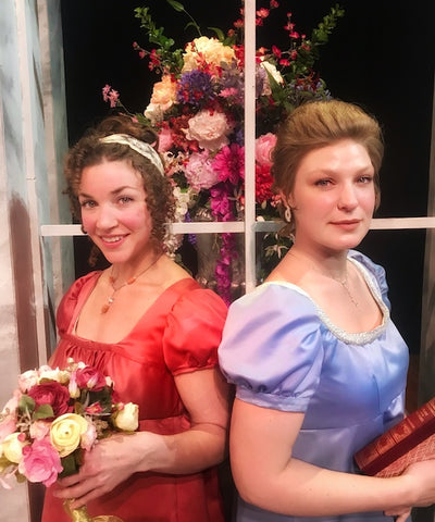 whitefish theatre company sense and sensibility play in march 2022, Desiree, Jessica Moore, Montana Living magazine