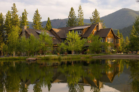 pond, alpine falls resort, alberton montana, montana living magazine family resorts near missoula