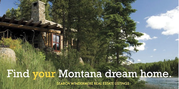 montana real estate property listings, windermere whitefish realty, montana living