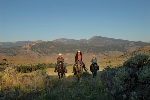 montana horseback riding guest ranch, OTO Ranch historic ranch in gardiner montana, montana living