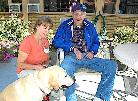 animal assisted therapy, immanuel lutheran home kalispell montana, montana living magazine, montana health journal