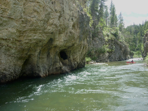 canyon float, montana float trips river trips, belt creek, sluice boxes state park, david reese, montana living